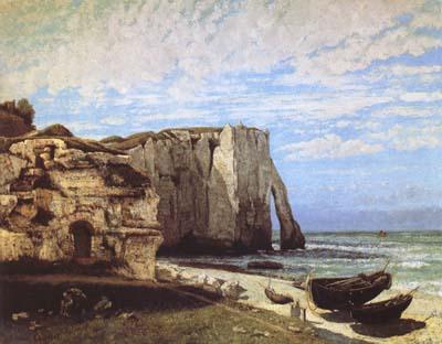 Gustave Courbet The Cliff at Etretat after the Storm (mk09)